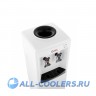 Кулер для воды со шкафчиком напольный LD-AEL-718c white/black 