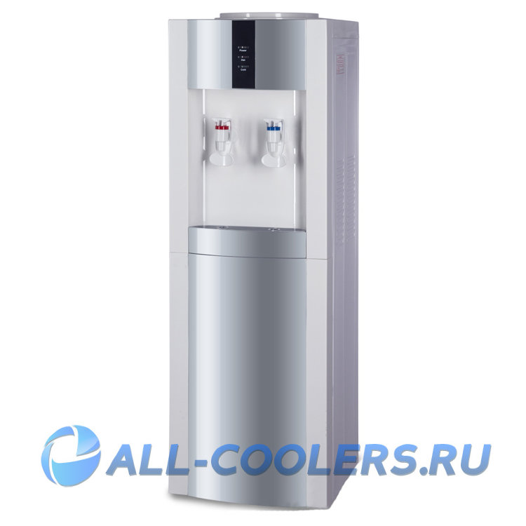 Кулер для воды без шкафчика напольный Ecotronic "Экочип" V21-LE white-silver