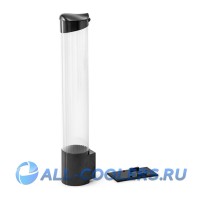 Держатель для стаканов VATTEN CD-V70MB 70ст., черный, на магните Держатель для стаканов VATTEN CD-V70MB 70ст., черный, на магните