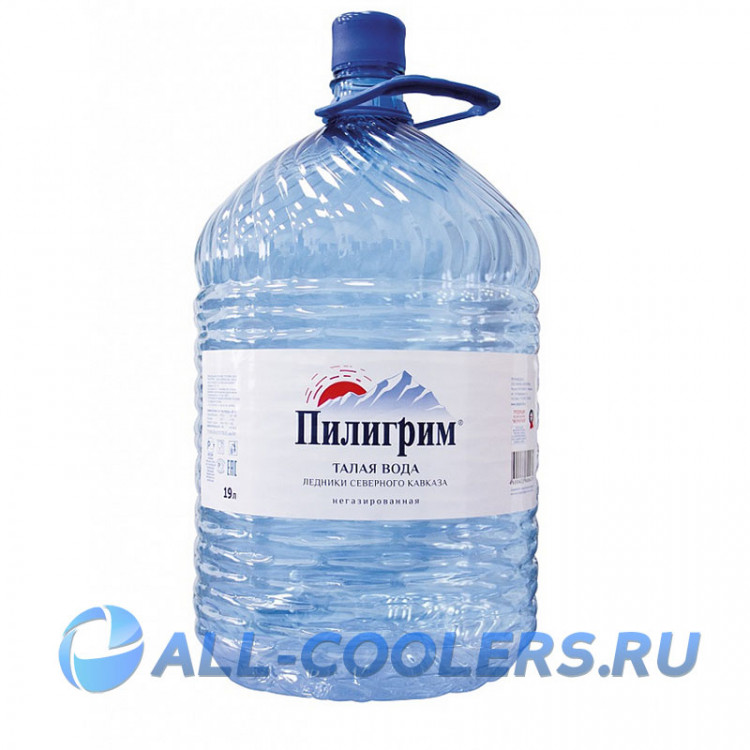 Вода бутилированная «Пилигрим» 19 литров (одноразовая бутыль)