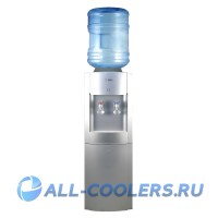 Кулер для воды с холодильником напольный LC-AEL-280B FULL SILVER