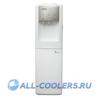 Кулер для воды с холодильником напольный VATTEN V17WKB silver