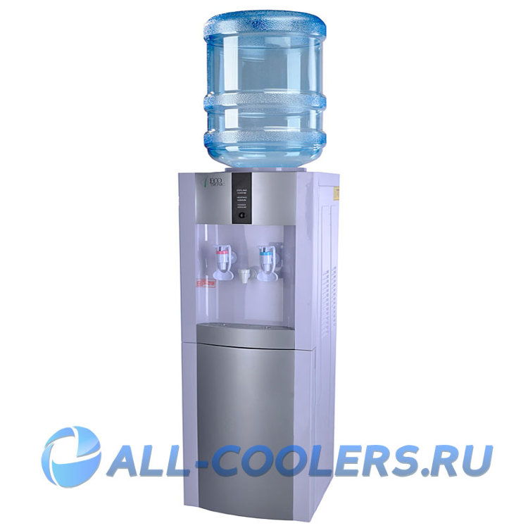 Кулер для воды с газацией напольный Ecotronic H1-L CARBO White