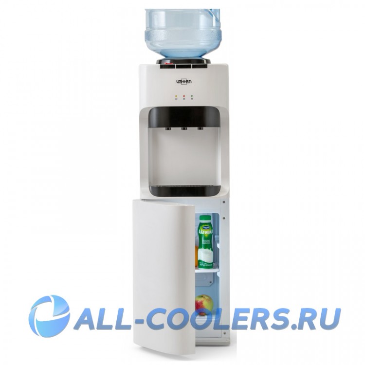 Кулер для воды с холодильником напольный  VATTEN V45WKB