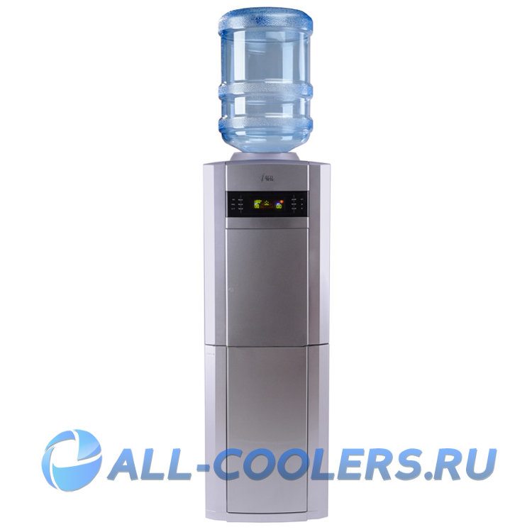 Кулер для воды со шкафчиком напольный Ecotronic G21-LSPM Silver