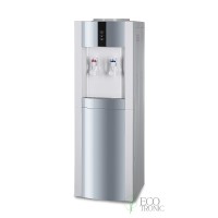 Кулер для воды "Экочип" V21-LCE white+silver со шкафчиком