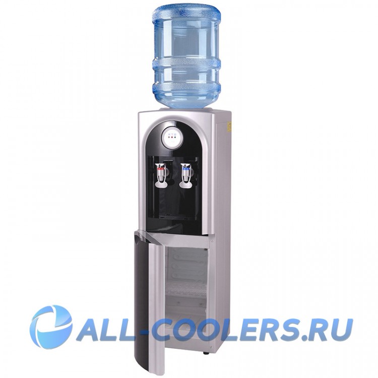 Кулер для воды с холодильником напольный Ecotronic C21-LF Black