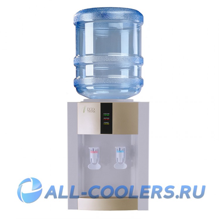 Кулер для воды настольный Ecotronic H1-TE Gold