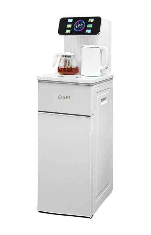 Кулер с чайным столиком Тиабар AEL TB84a-LK white