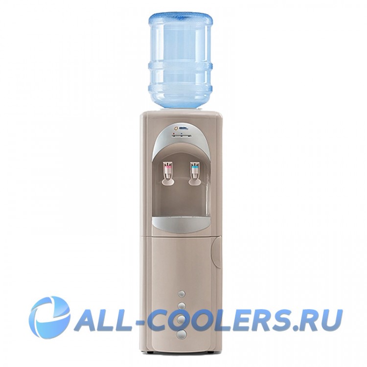 Кулер для воды с холодильником напольный YLR 2-5-X 28 L-B/B SILVER