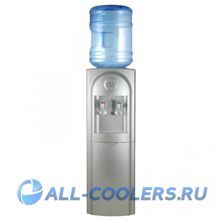 Кулер для воды с холодильником напольный LC-AEL-123B SILVER