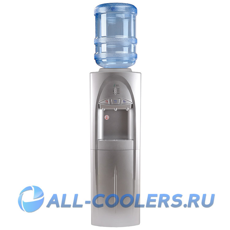 Кулер для воды со шкафчиком напольный Ecotronic C4-LCE Silver