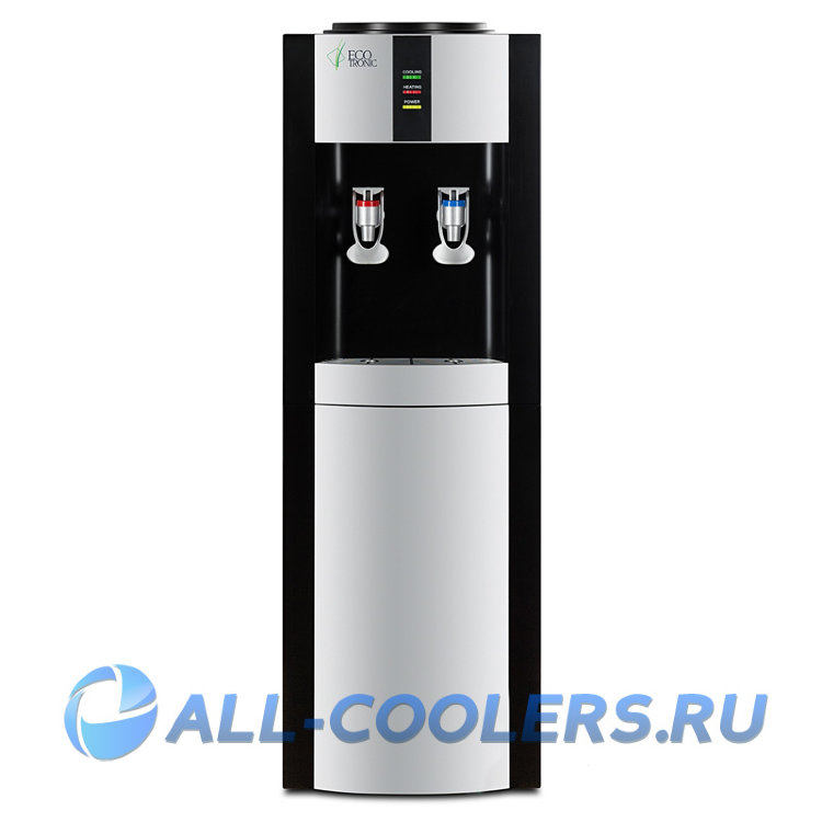 Кулер для воды без охлаждения напольный Ecotronic H1-LN Black