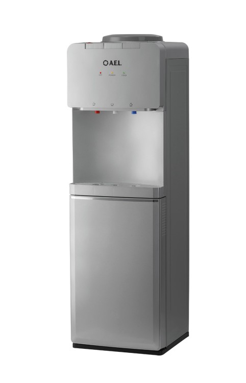 Кулер для воды LD-AEL-422c silver с шкафчиком Кулер для воды LD-AEL-422c silver с шкафчиком