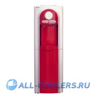 Кулер для воды со шкафчиком напольный Aqua Work 5-VB красный