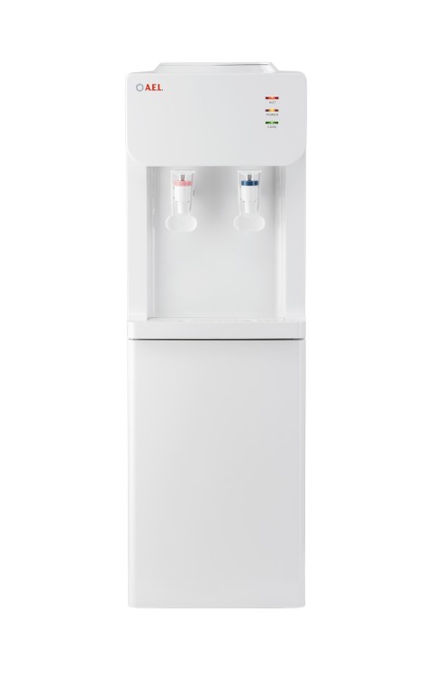 Кулер для воды LD-AEL-87c white со шкафчиком