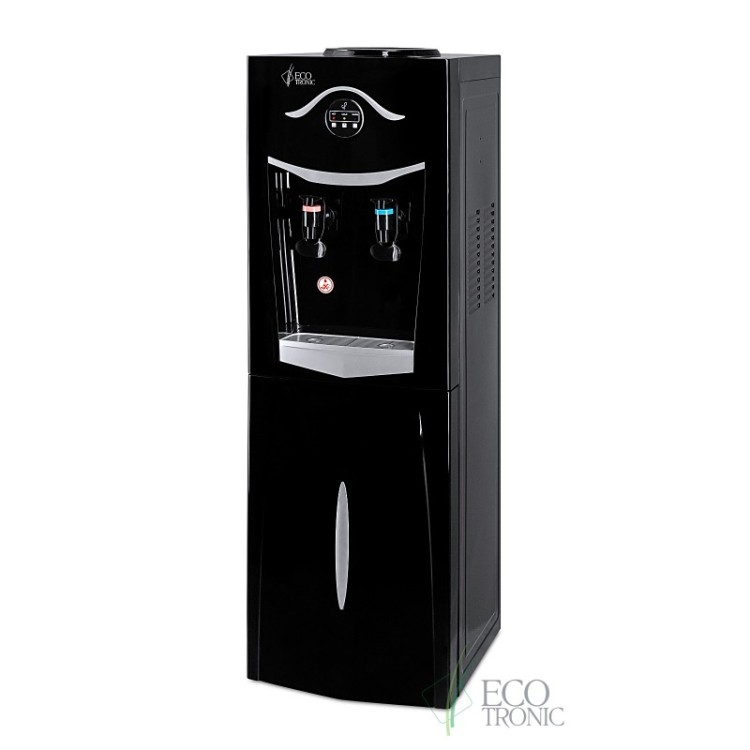 Кулер Ecotronic K21-LCE black+silver со шкафчиком