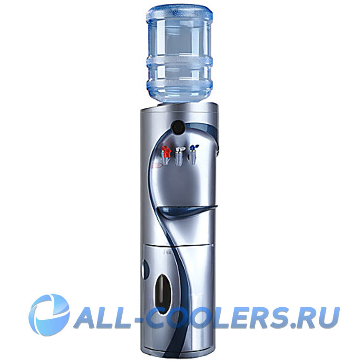 Кулер для воды со шкафчиком напольный Ecotronic G4-LM silver