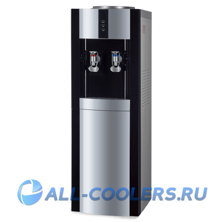 Кулер для воды без шкафчика напольный Ecotronic "Экочип" V21-L black+silver 