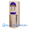 Кулер для воды с холодильником напольный Aqua Work 28-L-B/B бежево-синий