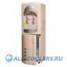 Кулер для воды с холодильником напольный Aqua Work 28-L-B/B бежевый-серебро
