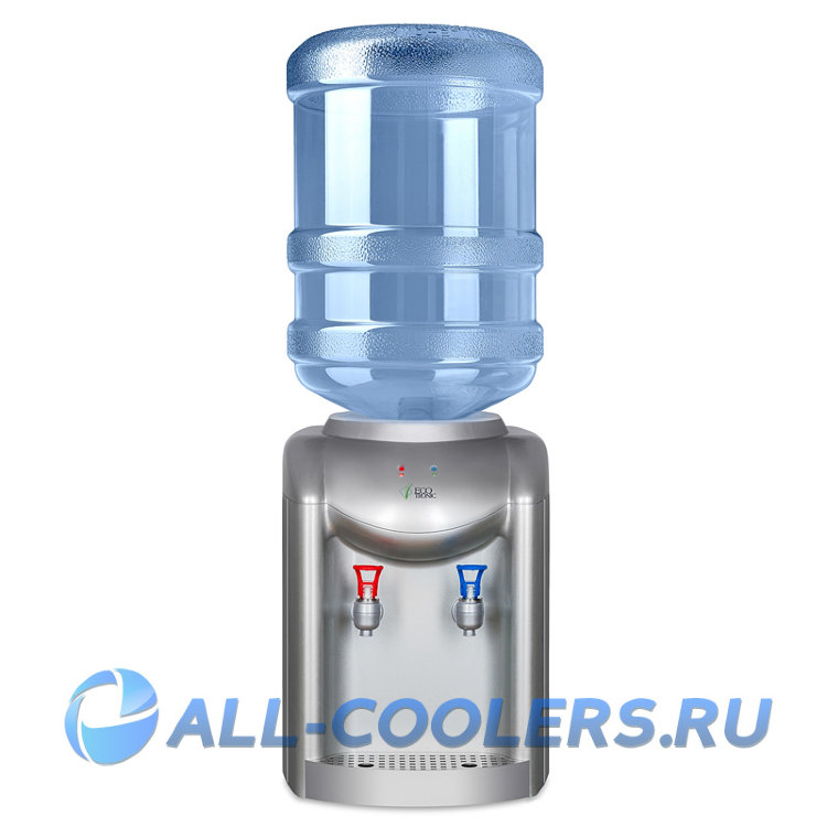 Кулер для воды без охлаждения настольный Ecotronic K1-TN silver